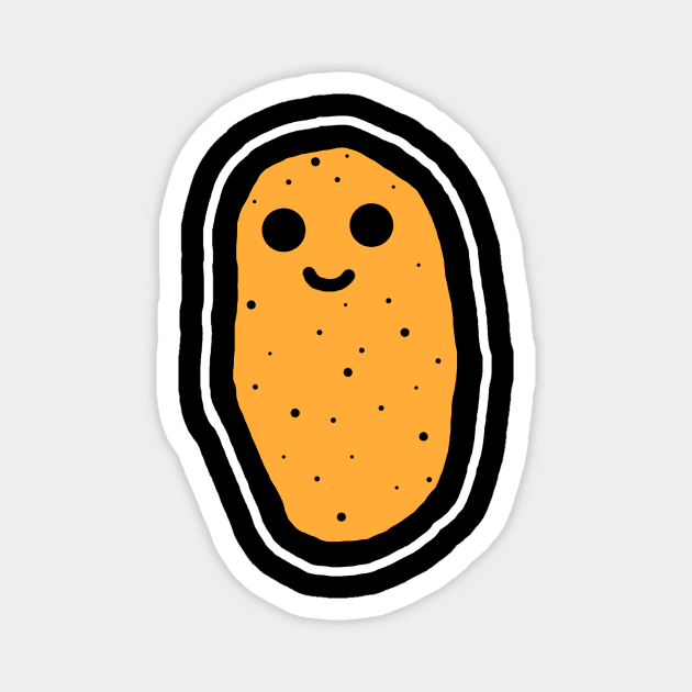 Little Potato Magnet by Graograman