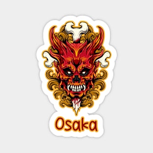 Osaka 大阪市 city demon Magnet