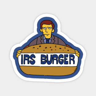 IRS Burger Magnet