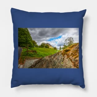 A Mountain Walk In Grasmere, Cumbria Pillow