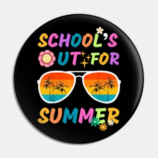 School's-Out-for-Summer Pin