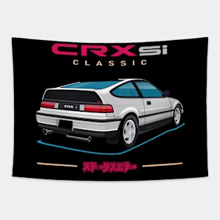 CRX SI Classic JDM Cars Tapestry