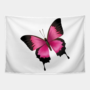 Pink Butterfly Tapestry