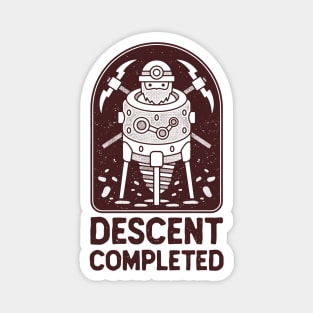 Descent Completed Emblem Magnet