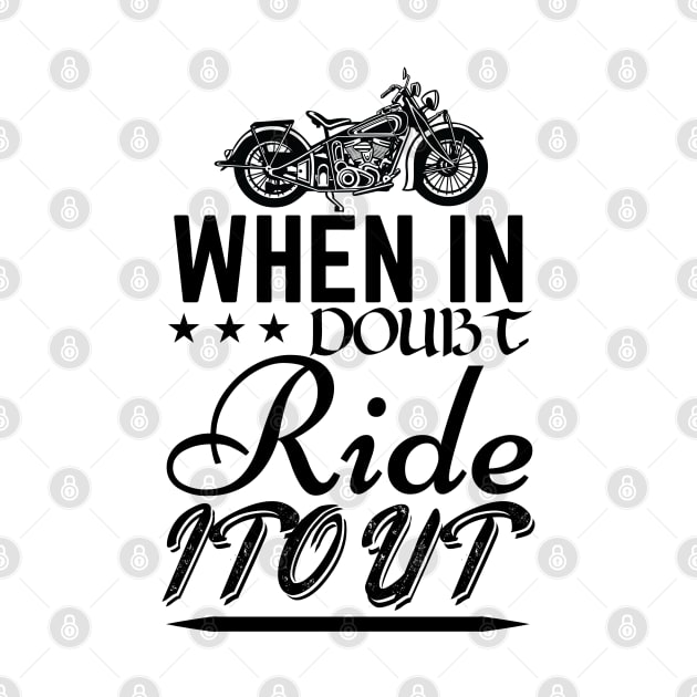 When in doubt ride it out by Risset