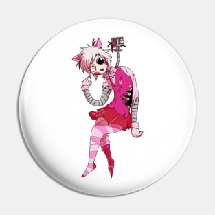 The Mangle Gijinka Transparent Pin