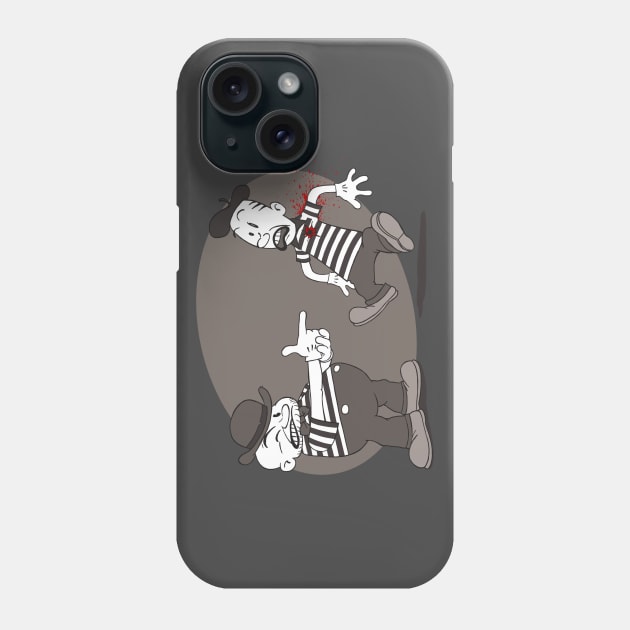 Mime Crime Phone Case by Moutchy