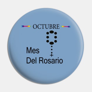 OCTUBRE MES DEL ROSARIO Pin