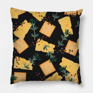 Delicious rosemary and cheese crackers Pillow