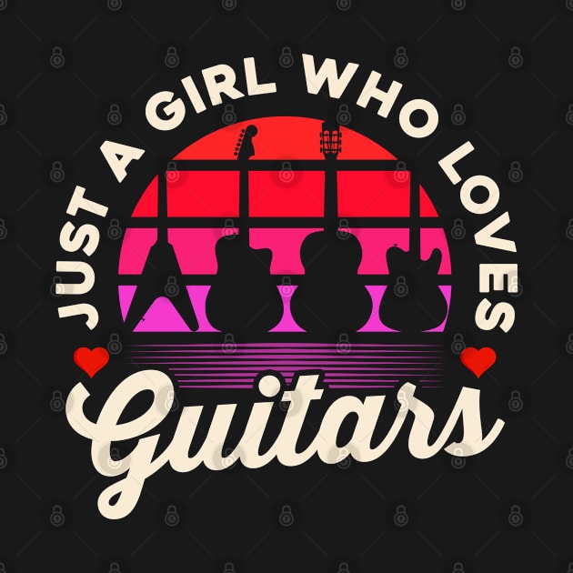 Just a Girl Who Loves Guitars by monolusi