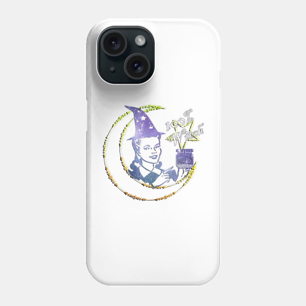 Witch Funny Witch Quote and Graphic Moon, Star & Quote Halloween Funny Halloween gift Phone Case by tamdevo1