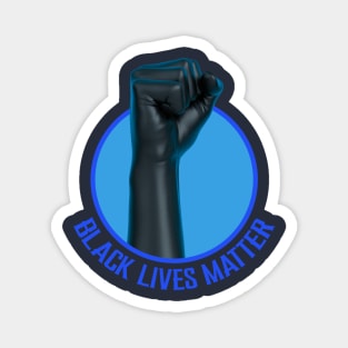 black lives matter Revolution fist Magnet