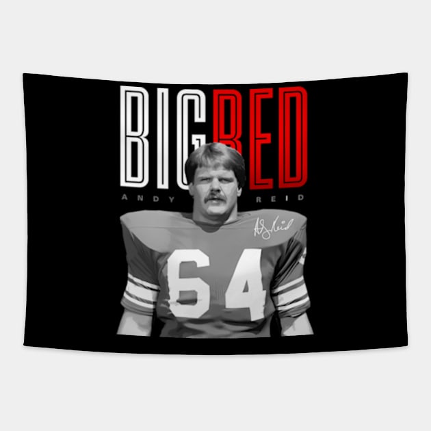 Andy Reid Big Red Tapestry by binchudala