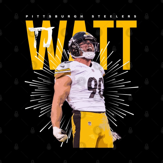 T.J. Watt by Juantamad