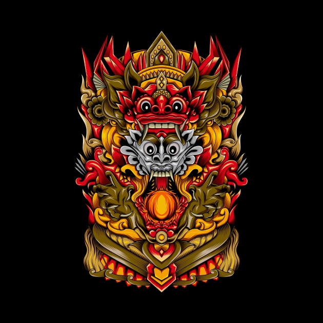 Barong and Rangda by AGORA studio