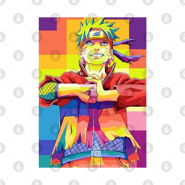 wpap naruto shipuden by Banten vector