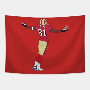 Terrell Owens Celebration Tapestry