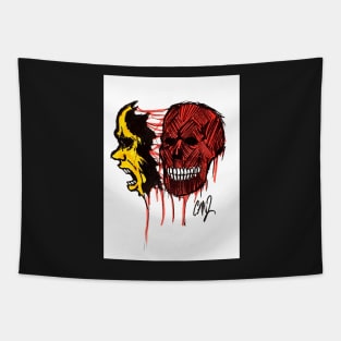 Face Off Tapestry