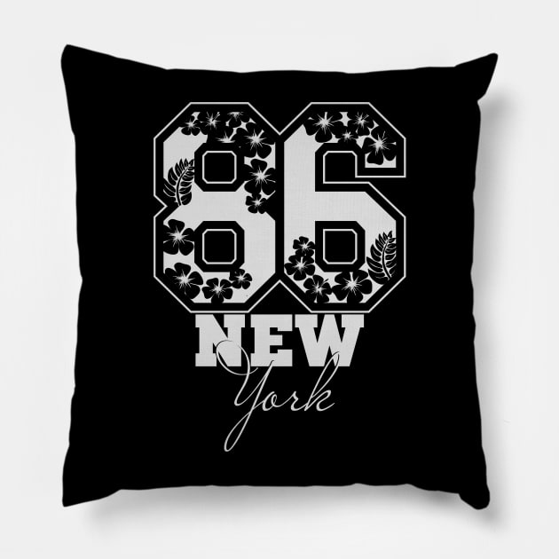 86 New York Pillow by Alouna