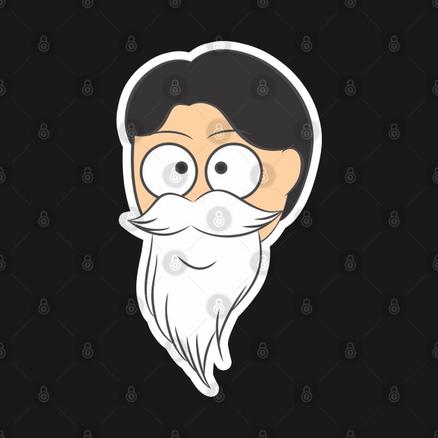 Guy with Beard Santa by Dreven Viio