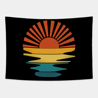 retro sunshine Tapestry