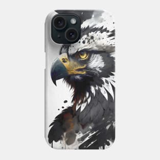 Ink Style Eagle Phone Case