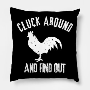 Cluck Around Pillow