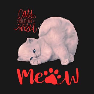 cat meow T-Shirt