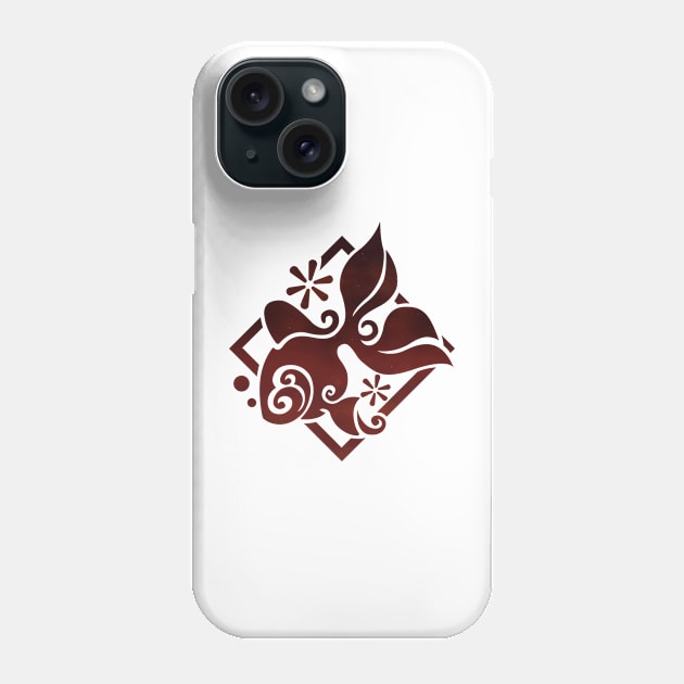 Genshin Impact Yoimiya Emblem - Constellation Phone Case by GachaSlave