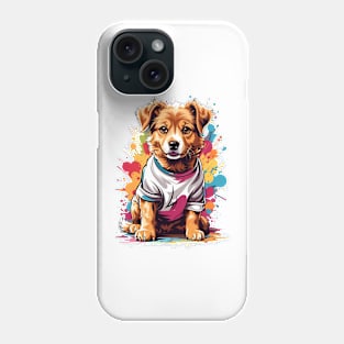 Splash Colorful Dog Phone Case