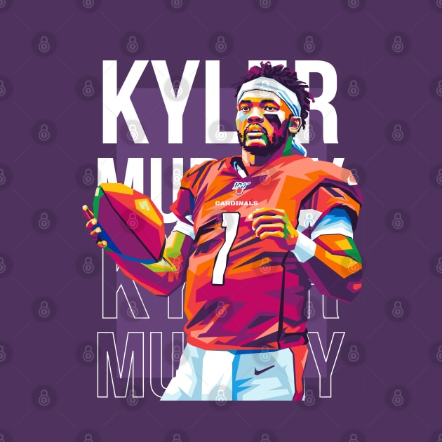 kyler murray by cool pop art house