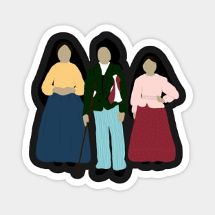 Fatima Children - Sts Francisco and Jacinta and Sr Lucia Magnet