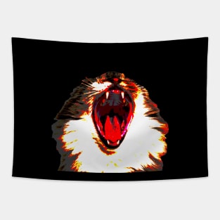 Cat Roar Tapestry