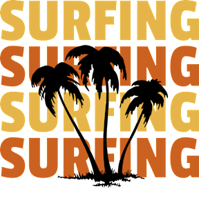 Surfing Life Style Magnet