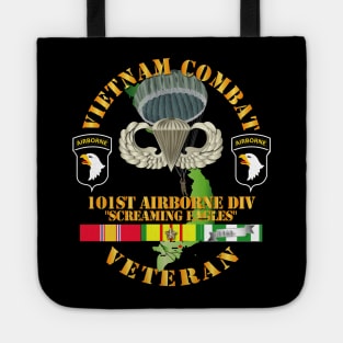 Vietnam Combat Veteran w 101st Airborne Div SSI V1 Tote