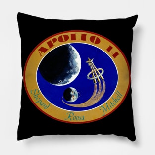 Apollo 14 mission Patch Pillow