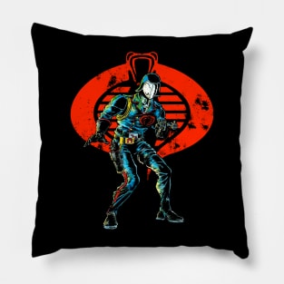 COBRA COMMANDER '82 (with LOGO) Pillow