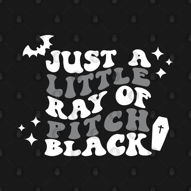 Just a Little Ray of Pitch Black by Capricorn Jones