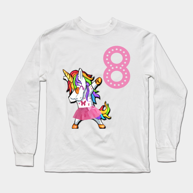 unicorn birthday outfit for 8 year old