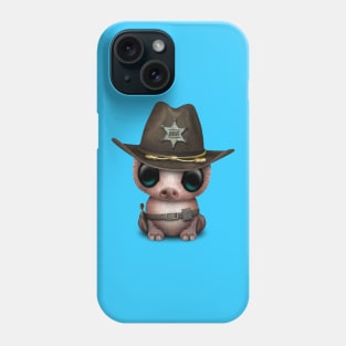 Cute Baby Pig Sheriff Phone Case