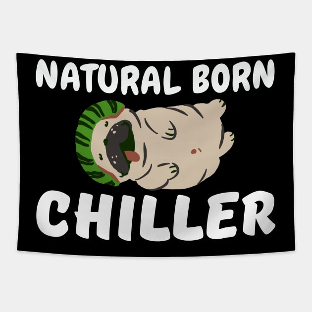 Natural born killer... With a watermelon pug twist Tapestry by Try It