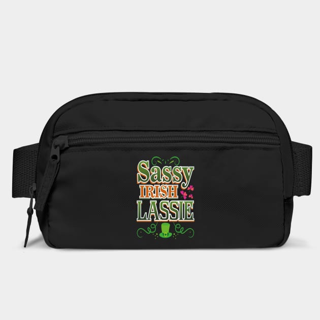 Sassy Irish Lassie Patricks Day Celebration by creative