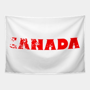 CANADA faded letters Tapestry