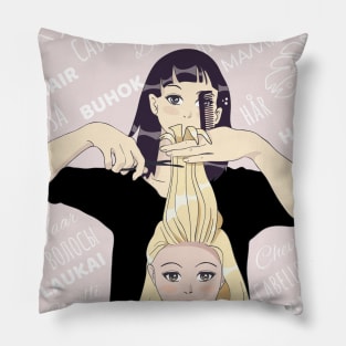 Hairdresser - Anime Style Pillow