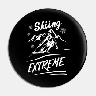 Winter Sports Skiing Ski Skiing Extreme Pin