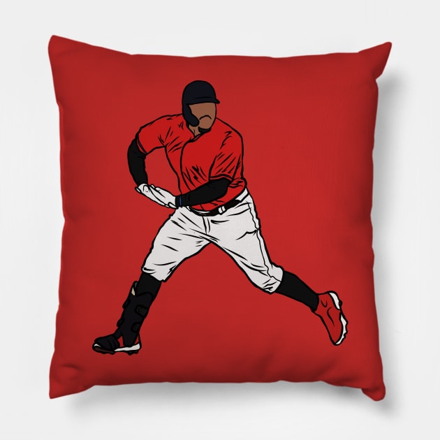 Josh Naylor Rock The Baby Pillow by rattraptees