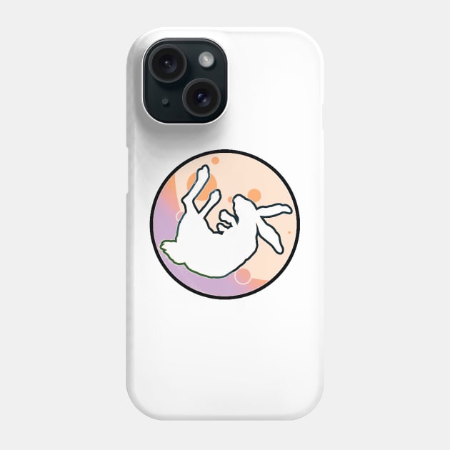 Moon Rabbit Phone Case by psanchez