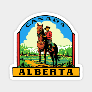 Alberta Canada 2 Magnet