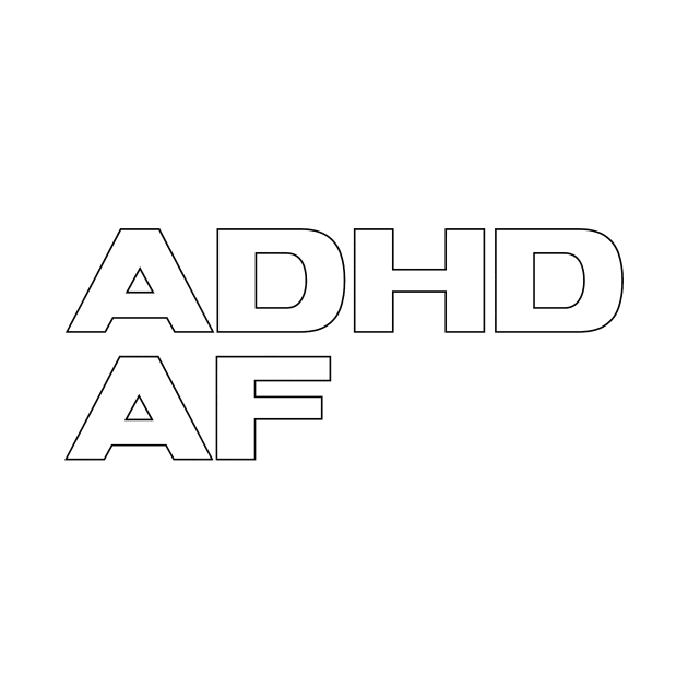 adhd tee design by DustedDesigns