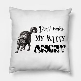 Angry Cat Pillow